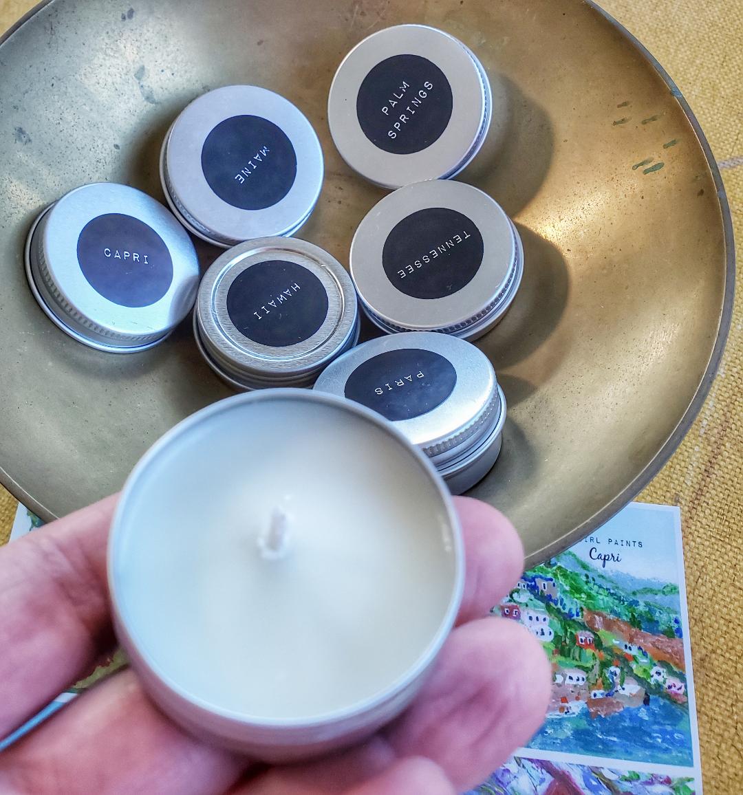 Farmgirl Paints Luxury Candle Line - Travel Edition